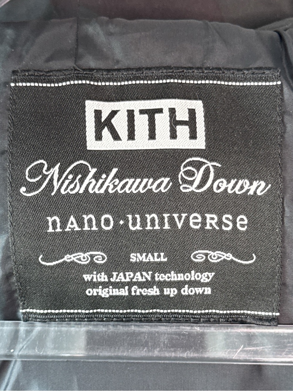 Kith x Nano Universe Nishikawa Down Hooded Puffer Jacket Woodland Camo Small - Picture 9 of 16
